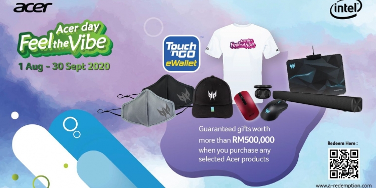 Sertai sambutan Hari Acer ‘Feel The Vibe’ untuk menang hadiah bernilai lebih RM500,000