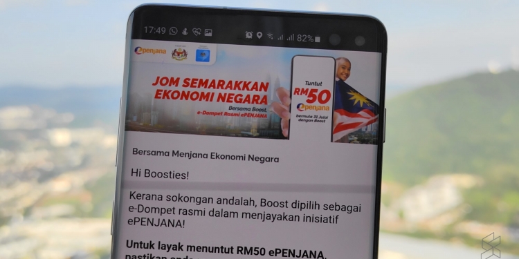 Boost terpilih sebagai saluran RM50 ePenjana bermula 31 Julai