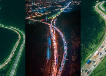 Lihatlah kemeriahan pulang Aidiladha 2020 di Genting Sempah dari udara menerusi dron