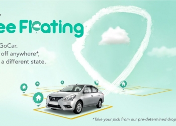 GoCar Free Floating lebih jimat dan boleh pulang kereta di lebih 100 lokasi