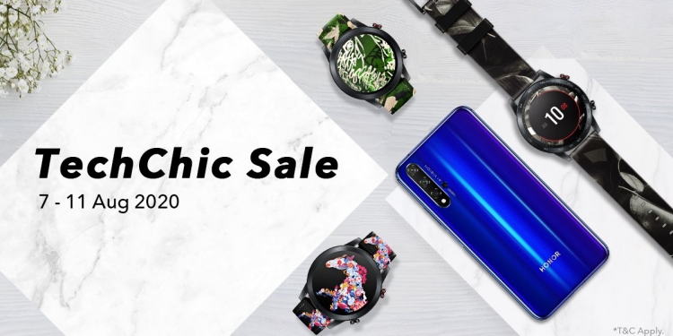 PROMO: Strap Designer eksklusif percuma di Honor TechChic Sale