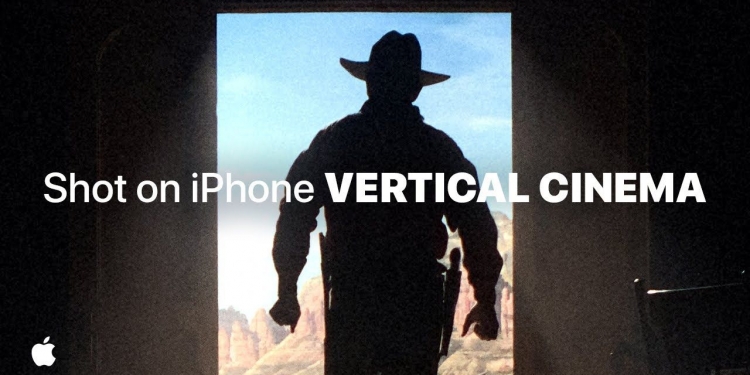 Video Shot on iPhone ini promosikan video menegak