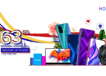 PROMO: Diskaun hingga 63% dan baucar RM630 dalam Jualan Raya Merdeka Honor