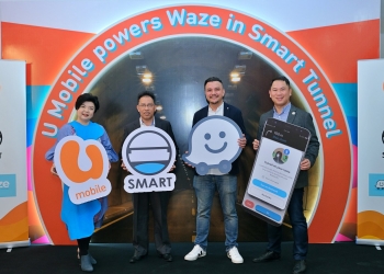U Mobile, Waze dan SMART bekerjasama sediakan navigasi GPS di dalam terowong