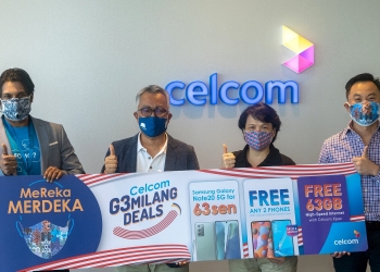 Galaxy Note 20 63sen, 63GB data percuma dan banyak lagi dalam Sambutan Celcom 63milang