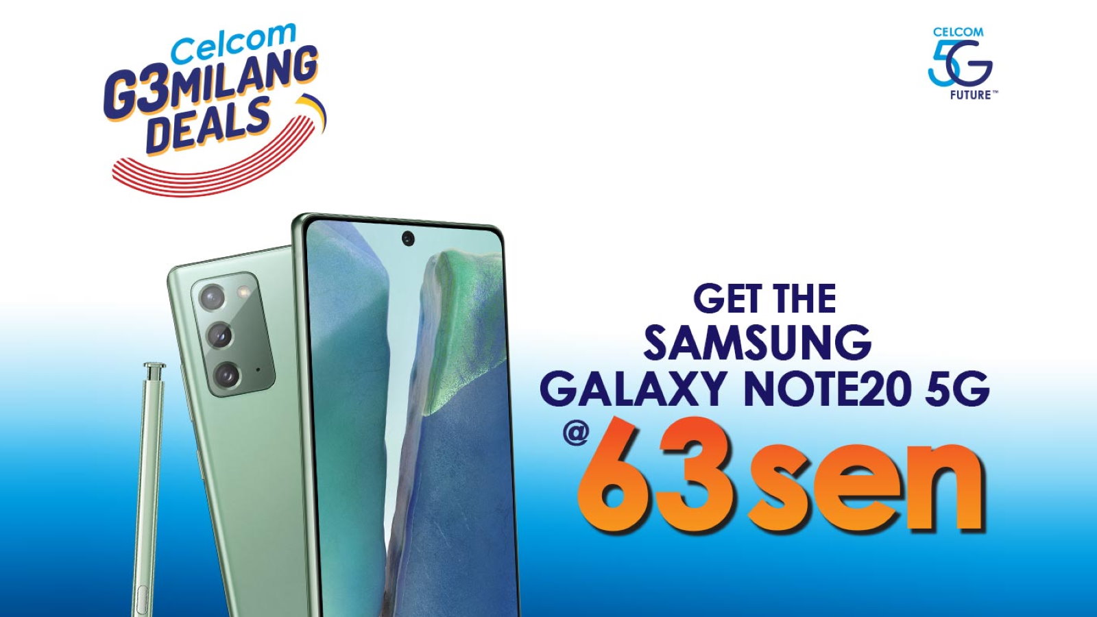 celcom samsung note 20