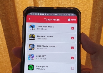 Hanya RM1 untuk tambah 20GB data khas Mobile Legends di Yoodo