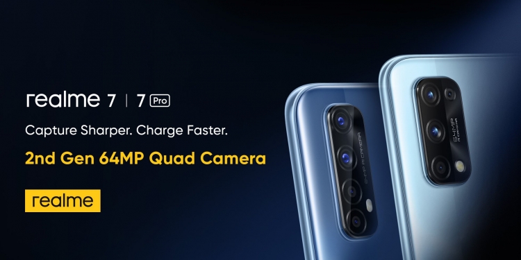 Siri Realme 7 akan menyokong pengecas SuperDart 65W yang mengisi penuh dalam 34 minit