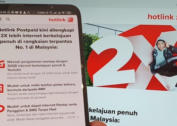 Pelan Hotlink Postpaid kini dengan lebih data dan ditambah kuota YouTube