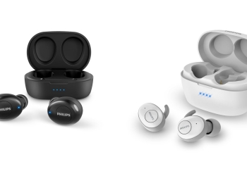 Philips perkenal dua fon kepala TWS kalis percikan air dan peluh, TAT2205 dan TAT3225