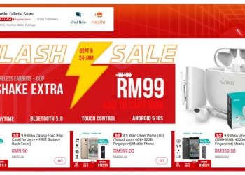 PROMO: Wiko View 4 Lite dengan storan 64GB hanya RM 339 sempena 9.9