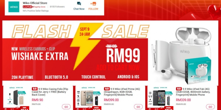 PROMO: Wiko View 4 Lite dengan storan 64GB hanya RM 339 sempena 9.9