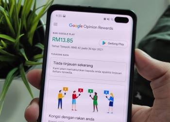 Google Opinion Rewards beri ganjaran dengan menjawab soalan mudah