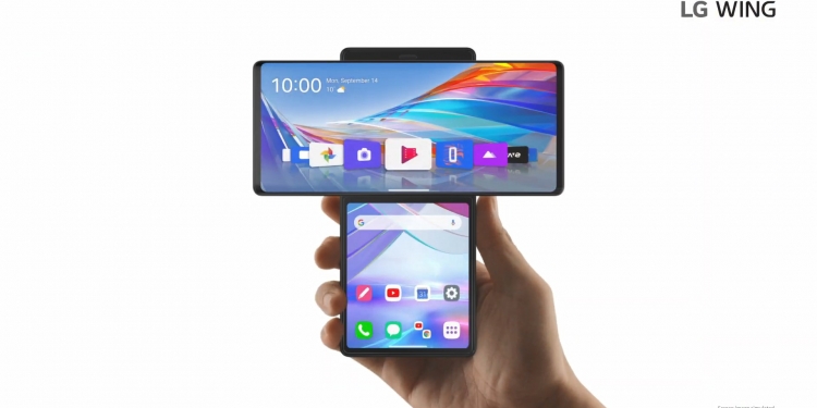 LG Wing nampak macam telefon biasa, tapi sebenarnya bukan