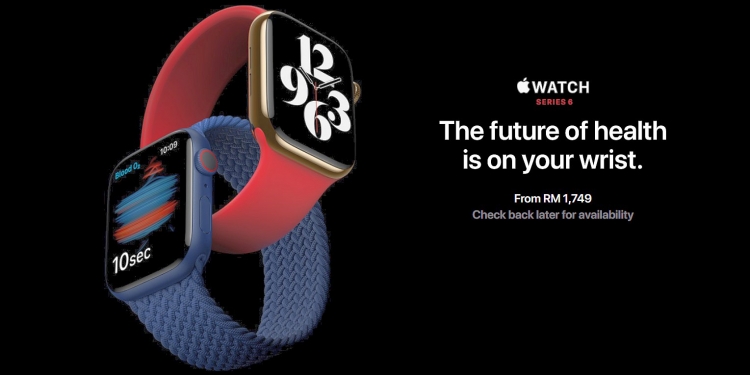 Apple Watch series 6 boleh mengesan tahap oksigen dalam darah