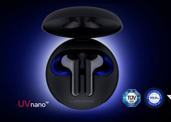 Fon kepala LG Tone Free dilengkapi pembasmi 99.9% bakteria