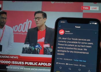 Talian Yoodo lenyap lagi, pengguna diminta ‘restart’ telefon