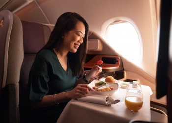Singapore Airlines ubah pesawat penumpang terbesar dunia jadi restoren eksklusif selama dua hari