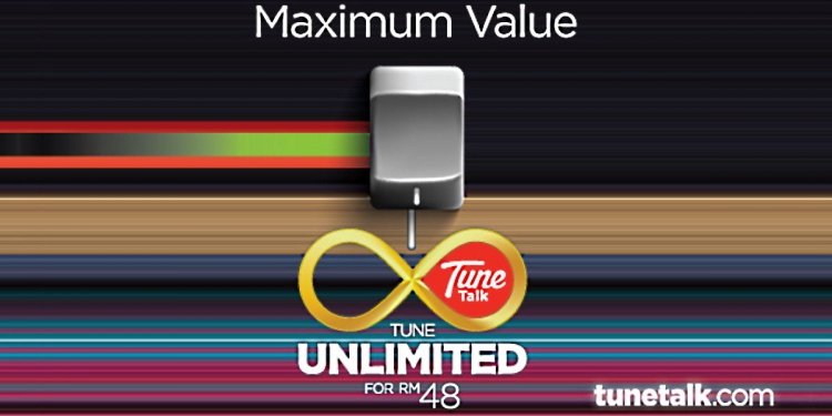 TuneTalk perkenal pelan data & panggilan tanpa had RM48/bulan