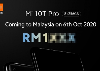 Harga pelancaran Mi 10T Pro di Malaysia nampak amat mustahil