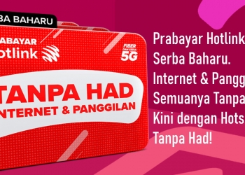 Pelan Hotlink tanpa had kini ada hotspot tanpa had, hanya tambah RM5