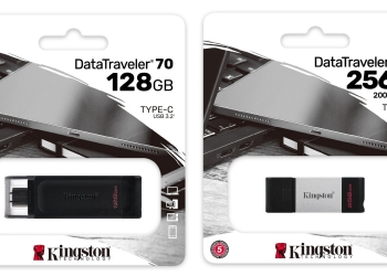 Pemacu kilat USB-C Kingston DataTraveler 80 lebih pantas dan boleh digunakan di telefon pintar