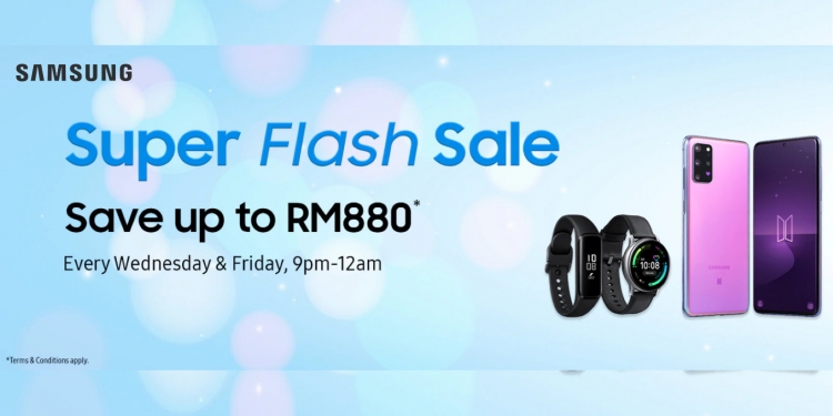 PROMO: Potongan sehingga RM880 dalam Jualan Super kilat Samsung eStore