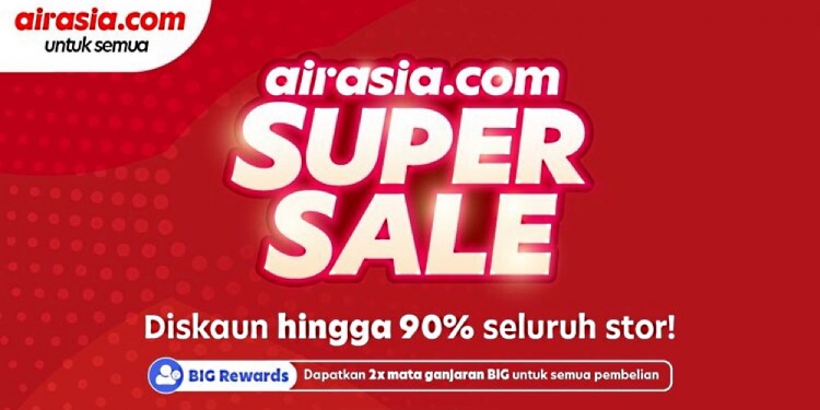 Aplikasi super Airasia.com dilancar bersama tawaran diskaun hingga 90%