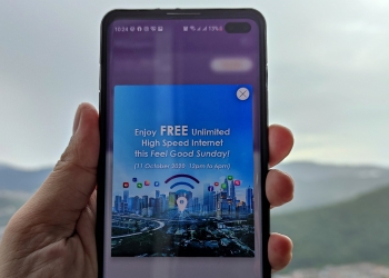 Celcom beri lagi internet percuma tanpa had berkelajuan tinggi selama 6 jam hari ini