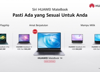 Laptop Huawei Matebook 14 berkuasa AMD Ryzen 4000 akan datang ke Malaysia