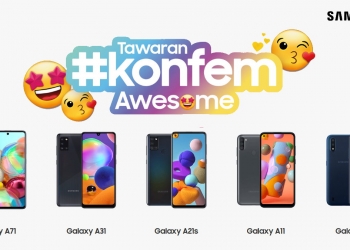 Harga diskaun di promosi Samsung Galaxy A #KonfemAwesome kekal menjadi harga rasmi