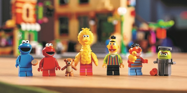 Lego perkenal set Sesame Street yang sangat comel