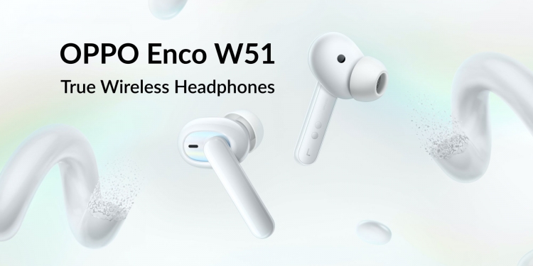 Fon kepala Oppo Enco W51 dengan ANC dan pengecas wayarles akan tiba ke Malaysia