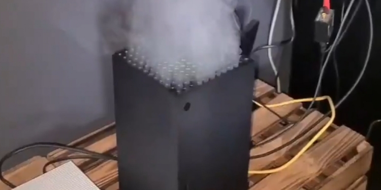 Jangan sembur vape ke dalam Xbox Series X