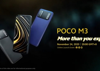 Poco M3 ada kemasan kulit serta prestasi lebih rendah dari Poco X3 NFC