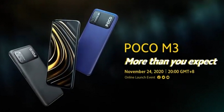 Poco M3 ada kemasan kulit serta prestasi lebih rendah dari Poco X3 NFC