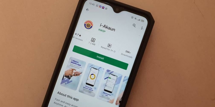 Waspada aplikasi palsu i-Sinar KWSP