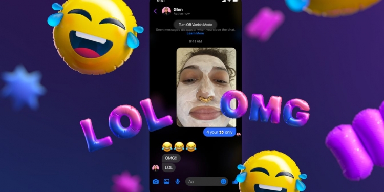 Mesej di Messenger dan Instagram boleh hilang sendiri dengan Vanish Mode