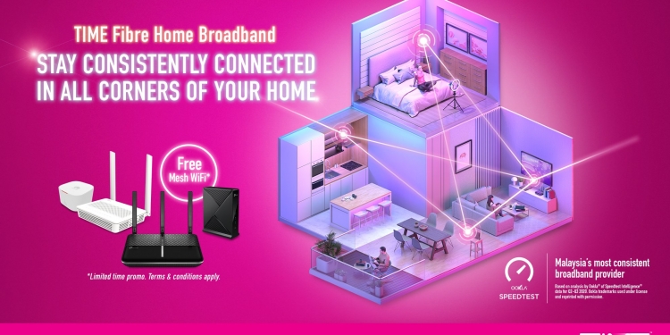 TIME lancar OmniMesh, menawarkan WiFi mesh percuma untuk pelanggan