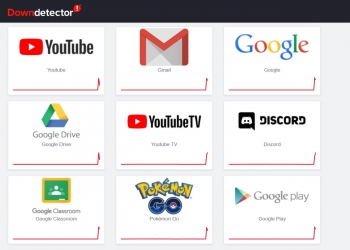 Semua perkhidmatan Google tergendala, tidak boleh digunakan