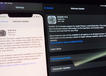 Kemaskini iOS 14.3 dan iPadOS 14.3 sedia dimuat turun hari ini