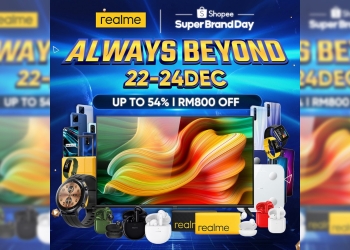 PROMO: Diskaun besar Realme di Shopee Super Brand Day dan hadiah percuma Realmeow