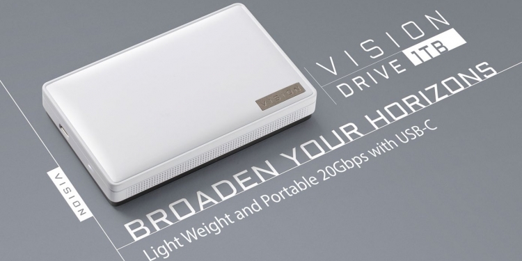 Gigabyte Vision Drive 1TB, storan SSD luaran tahan lasak tahap tentera
