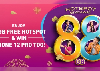 Menangi iPhone 12 dan nikmati 88GB data hotspot percuma di Celcom Xpax sempena Tahun Baru Cina