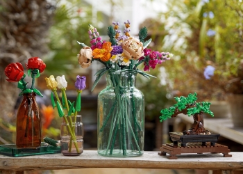 Tanam pokok Bonsai dalam rumah atau hadiahkan sejambak bunga dengan koleksi Lego Botanic