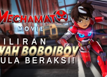 Ayah Boboiboy, Amato bakal beraksi menerusi filem animasi Mechamato