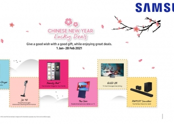 PROMO: Jualan CNY Samsung, beli satu barang elektronik, percuma satu hadiah seperti Galaxy Z Fold