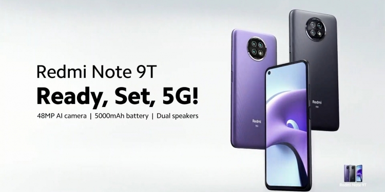 Redmi Note 9T dilancar sebagai telefon 5G paling murah dari Xiaomi