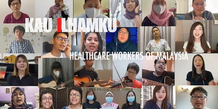 Petugas kesihatan ucap terima kasih kepada Rakyat Malaysia di dalam video “Kau Ilhamku”