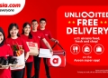 AirAsia sedia perkhidmatan penghantaran percuma sepanjang PKP